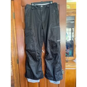 Burton dry ride, snowboard pants, black size large